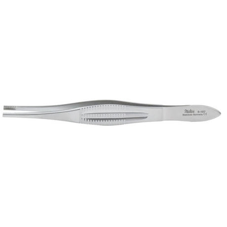 MILTEX GRIFFITHS-BROWN Tissue Forceps, 4-3/8" (110mm), Delicate, 9 X 9 teeth. MPN: 6-127