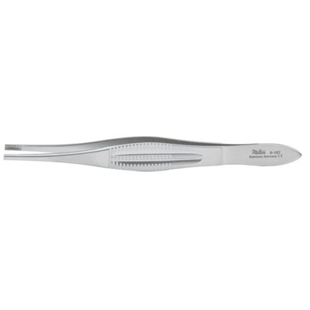 MILTEX GRIFFITHS-BROWN Tissue Forceps, 4-3/8" (110mm), Delicate, 9 X 9 teeth. MPN: 6-127