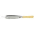MILTEX ADSON Dressing Forceps, 6" (151mm), cross-serrated tips, Tungsten Carbide. MPN: 6-129TC