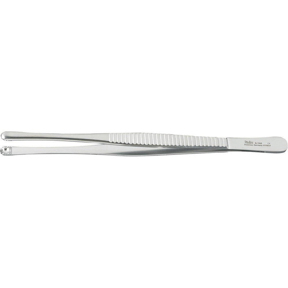 MILTEX RUSSIAN Tissue Forceps, 7-3/4" (200mm), serrated handles. MPN: 6-144