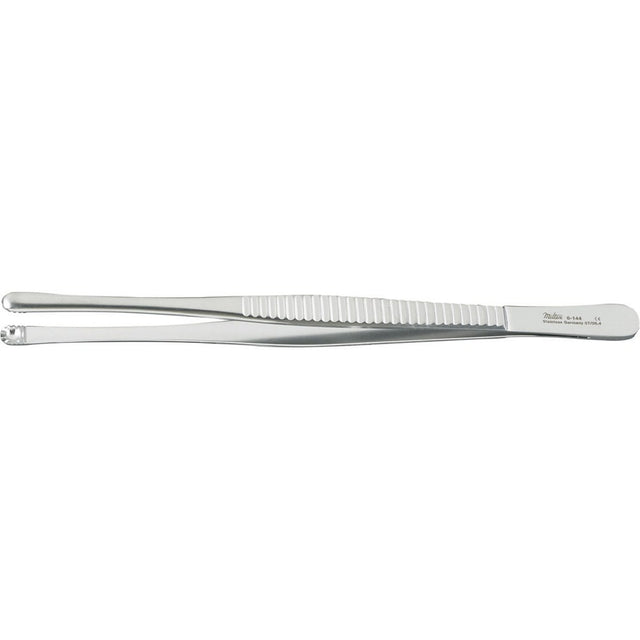 MILTEX RUSSIAN Tissue Forceps, 7-3/4" (200mm), serrated handles. MPN: 6-144