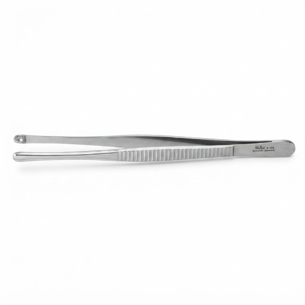 MILTEX RUSSIAN Tissue Forceps, 10-1/4" (258mm), serrated handles. MPN: 6-145