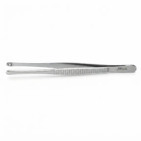 MILTEX RUSSIAN Tissue Forceps, 10-1/4" (258mm), serrated handles. MPN: 6-145