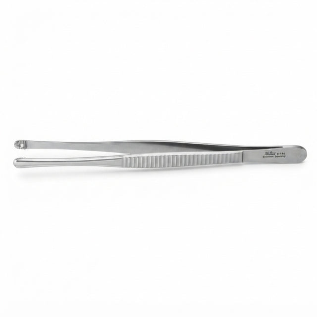 MILTEX RUSSIAN Tissue Forceps, 10-1/4" (258mm), serrated handles. MPN: 6-145