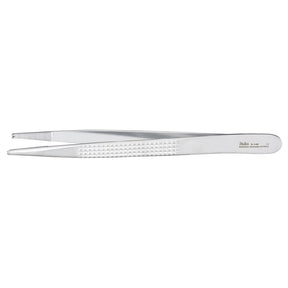 MILTEX BONNEY Tissue Forceps, 6-3/4" (172.5mm), serrated tips, 2 x 3 teeth. MPN: 6-150