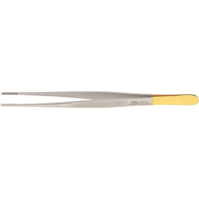 MILTEX POTTS-SMITH Dressing Forceps, 7-1/4" (184mm), cross-serrated tips, Tungsten Carbide. MPN: 6-154TC