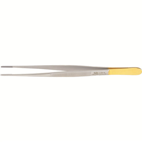 MILTEX POTTS-SMITH Dressing Forceps, 7-1/4" (184mm), cross-serrated tips, Tungsten Carbide. MPN: 6-154TC