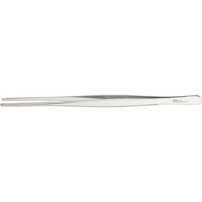 MILTEX Dressing Forceps, 10" (254mm), Standard Pattern, Serrated Handles, Serrated Tips. MPN: 6-16