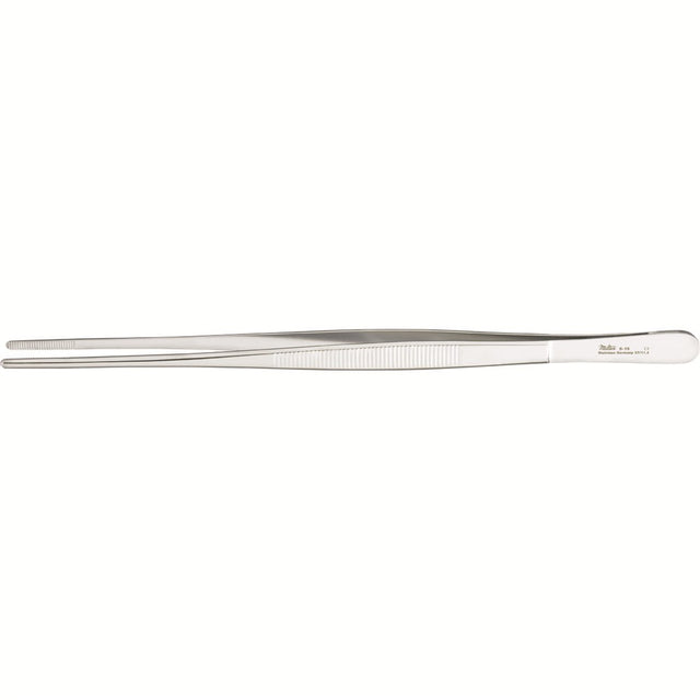 MILTEX Dressing Forceps, 10" (254mm), Standard Pattern, Serrated Handles, Serrated Tips. MPN: 6-16