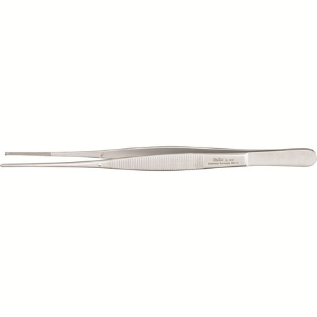 MILTEX POTTS-SMITH Tissue Forceps 1 X 2 teeth, 7" (17.8 cm), serrated tips. MPN: 6-160