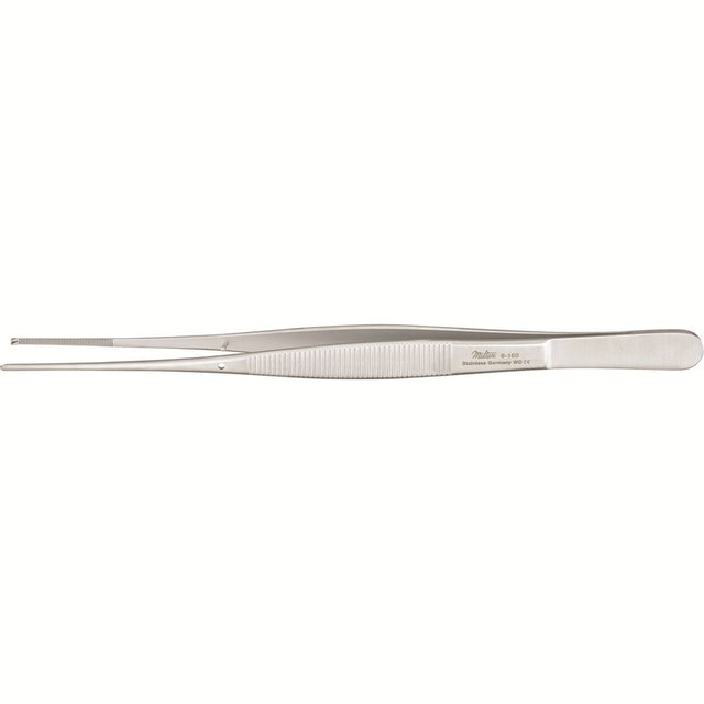 MILTEX POTTS-SMITH Tissue Forceps 1 X 2 teeth, 7" (17.8 cm), serrated tips. MPN: 6-160