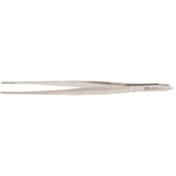 MILTEX CUSHING Dressing Forceps, 7" (17.8 cm), serrated, Gutch handle, scraper end. MPN: 6-166