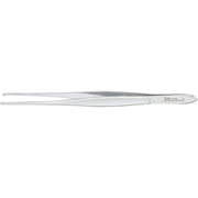MILTEX CUSHING Tissue Forceps 1 X 2 teeth, 7" (17.8 cm), Gutch handle, scraper end. MPN: 6-168