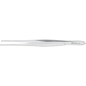 MILTEX CUSHING Tissue Forceps 1 X 2 teeth, 7" (17.8 cm), Gutch handle, scraper end. MPN: 6-168