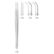 MILTEX GERALD Tissue Forceps, 7" (176mm), curved, 1 x 2 teeth. MPN: 6-186