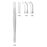 MILTEX GERALD Tissue Forceps, 7" (176mm), curved, 1 x 2 teeth. MPN: 6-186
