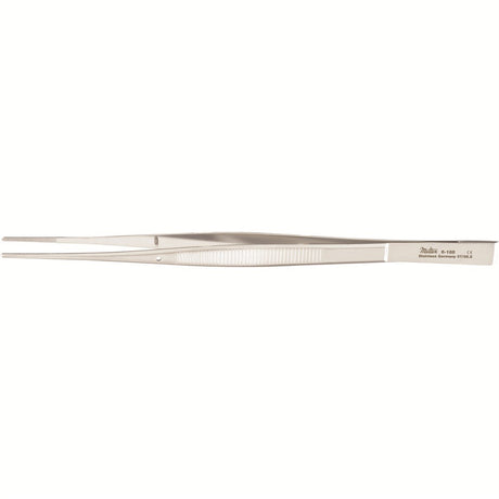 MILTEX CUSHING Dressing Forceps, 6-3/4" (170mm), Serrated, Scraper End. MPN: 6-188