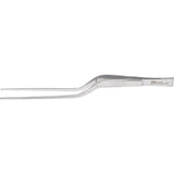 MILTEX CUSHING Forceps, 7-1/4" (187mm), bayonet, 1 x 2 Teeth, Scraper End. MPN: 6-192