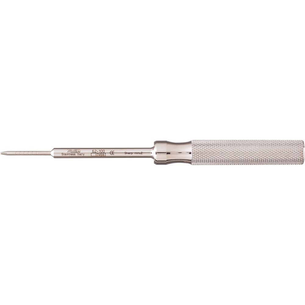 MILTEX Osteotome, 5-7/8", Sharp, 2mm Wide. MPN: 62-100