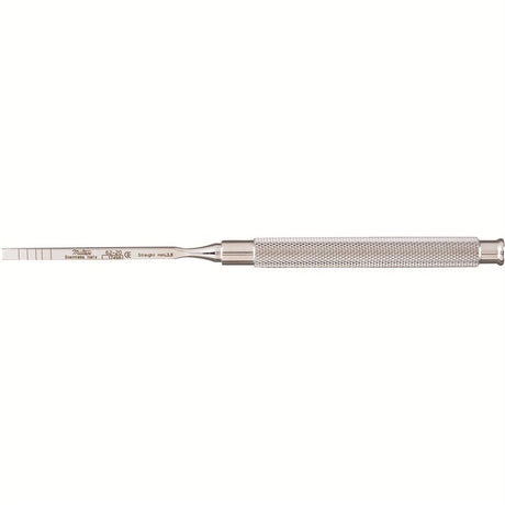 MILTEX Graduated Chisel, (7-10-13-15-18 mm markings), Straight, Length= 7" (178 mm), Width= 3.8 mm. MPN: 62-20