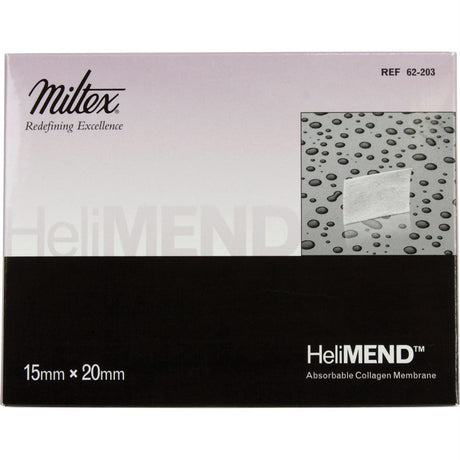 INTEGRA HeliMend Absorbable Collagen Membrane for Dental Surgery, 15mm x 20mm. MPN: 62-203