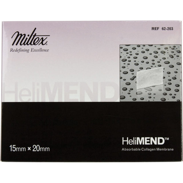 INTEGRA HeliMend Absorbable Collagen Membrane for Dental Surgery, 15mm x 20mm. MPN: 62-203