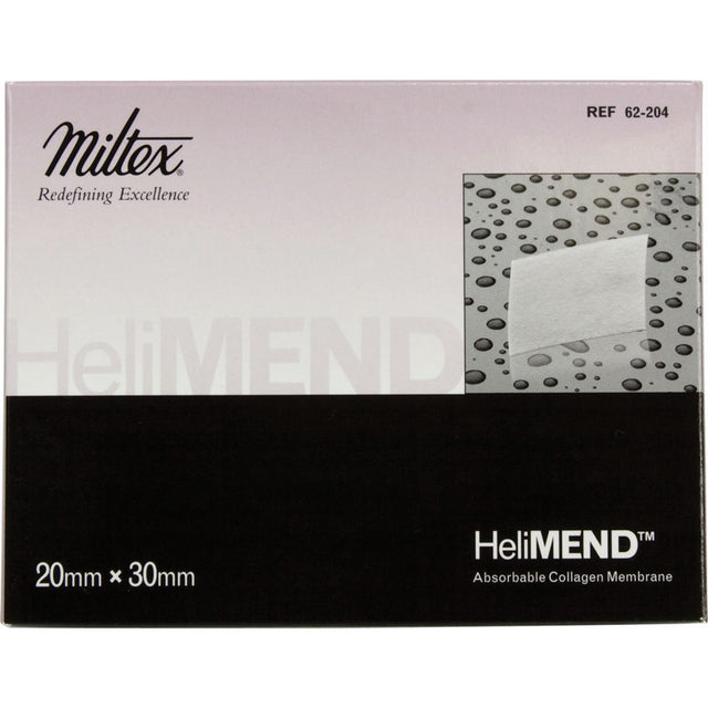 INTEGRA HeliMend Absorbable Collagen Membrane for Dental Surgery, 20mm x 30mm. MPN: 62-204