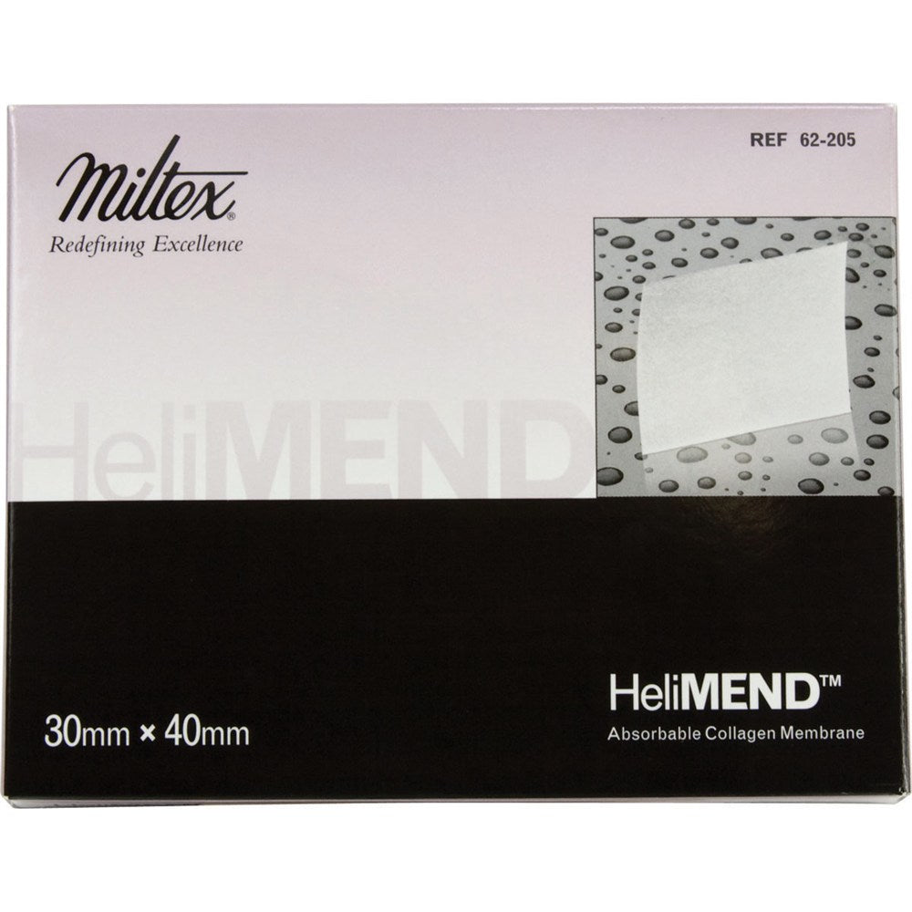 INTEGRA HeliMend Absorbable Collagen Membrane for Dental Surgery, 30mm x 40mm. MPN: 62-205