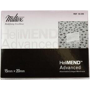 INTEGRA HeliMend Advanced Collagen Membrane for Dental Surgery, 15mm x 20mm. MPN: 62-206