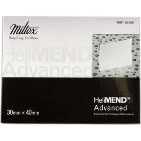 INTEGRA HeliMend Advanced Collagen Membrane for Dental Surgery, 30mm x 40mm. MPN: 62-208
