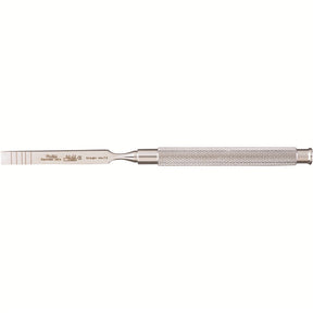 MILTEX Graduated Chisel, (7-10-13-15-18 mm markings), Straight, Length= 7" (178 mm), Width= 7.5 mm. MPN: 62-22