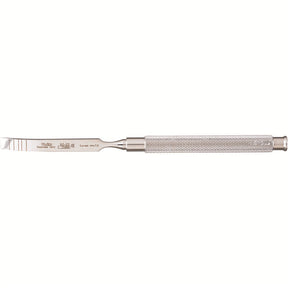 MILTEX Graduated Chisel, (7-10-13-15-18 mm markings), Curved, Length= 7" (178 mm), Width= 7.5 mm. MPN: 62-23