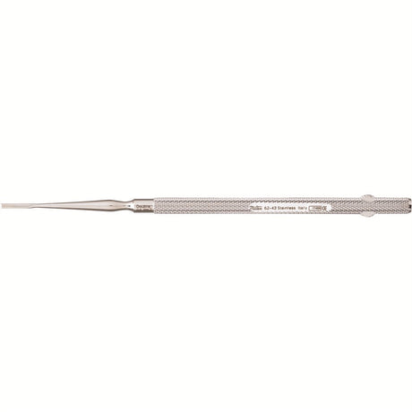 MILTEX Freer Chisel, 6-1/2" (162.5mm), Double-Cut, Blade 2mm wide. MPN: 62-43
