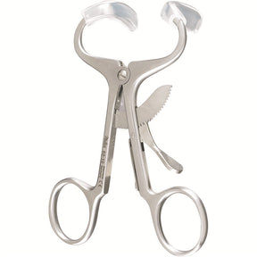 MILTEX MOLT Mouth Gag, pediatric size, fitted with silicone tubing. MPN: 63-10