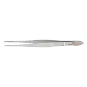MILTEX Dressing Forceps, delicate pattern fluted handles, 6" (152mm), serrated tips. MPN: 6-30