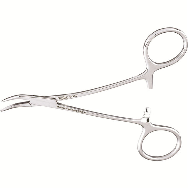 MILTEX PEET Splinter Forceps 4 3/4" (12.1cm) double curve. MPN: 6-350