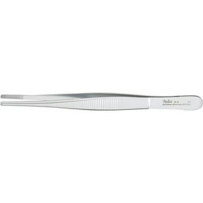 MILTEX Dressing Forceps, standard pattern serrated handles, 4-5/8" (118mm), serrated tips. MPN: 6-4