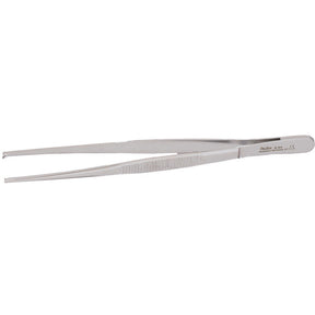 MILTEX Tissue Forceps , 5-5/8" (144mm), 1 X 2 teeth, serrated handles. MPN: 6-44