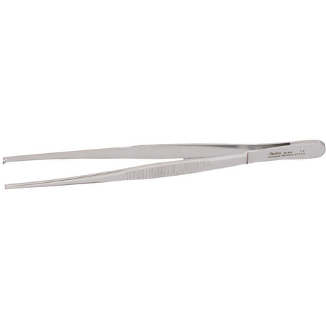 MILTEX Tissue Forceps , 5-5/8" (144mm), 1 X 2 teeth, serrated handles. MPN: 6-44
