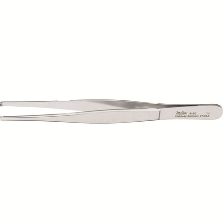 MILTEX Tissue Forceps 2 X 3 teeth, standard pattern serrated handles, 4-1/2" (11.4 cm). MPN: 6-60