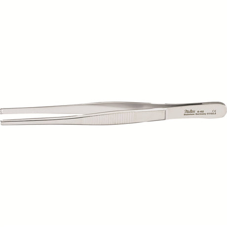 MILTEX Tissue Forceps 2 X 3 teeth, standard pattern serrated handles, 5" (12.7 cm). MPN: 6-62