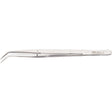 MILTEX COLLEGE Cotton Pliers 317, Angled, Serrated Tips, Jaw Length 14mm. MPN: 66-317