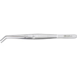 MILTEX COLLEGE Cotton Pliers with lock, angled, longitudinal serrations. MPN: 66-656