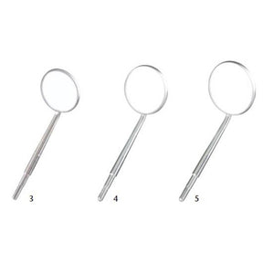 MILTEX Magnifying (Concave) Mirror, Size 4, Cone Socket, 1 dozen. MPN: 67-668/4