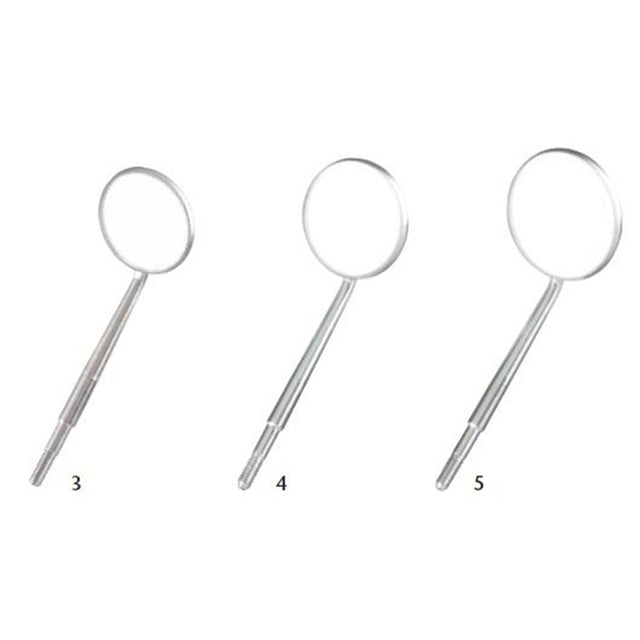 MILTEX Magnifying (Concave) Mirror, Size 4, Cone Socket, 1 dozen. MPN: 67-668/4