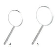 MILTEX Magnifying (Concave) Mirror, Size 5, Simple Stem, 1 dozen. MPN: 67-676/5