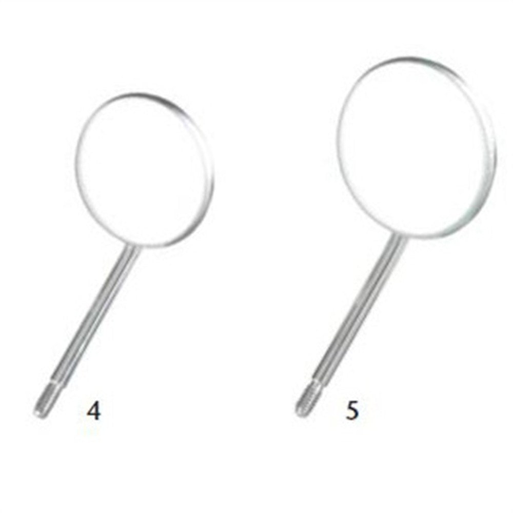 MILTEX Magnifying (Concave) Mirror, Size 5, Simple Stem, 1 dozen. MPN: 67-676/5