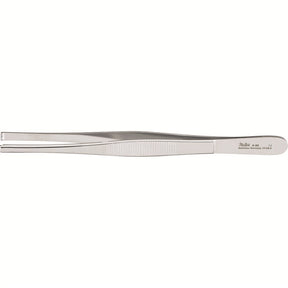 MILTEX Tissue Forceps 4 X 5 teeth, standard pattern serrated handles, 6" (15.2 cm). MPN: 6-86
