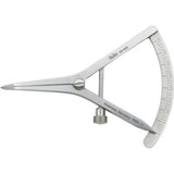 MILTEX Castroviejo Caliper, 0-40mm, Short, Angled . MPN: 68-699