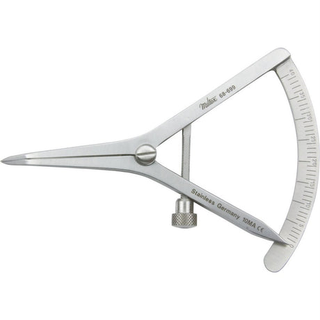 MILTEX Castroviejo Caliper, 0-40mm, Short, Angled . MPN: 68-699